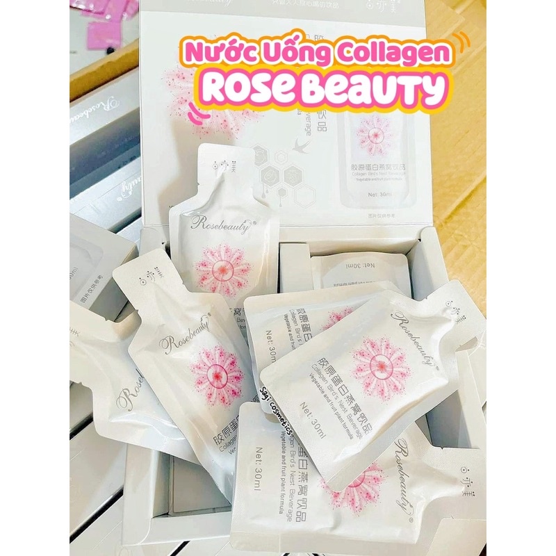 Collagen Yến Rose Beauty dạng túi(8 túi)