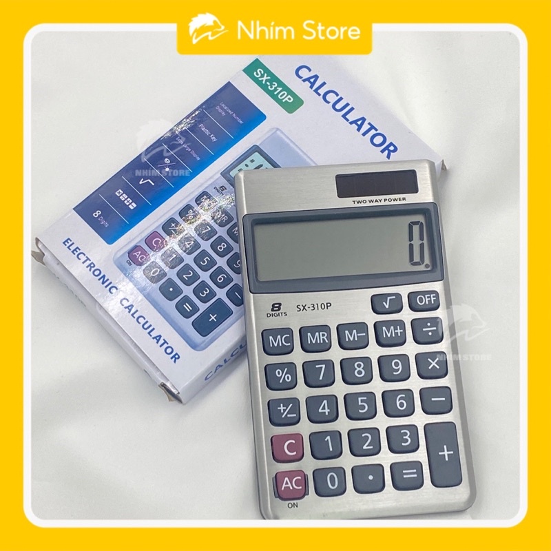 Máy tính học sinh, máy tính bỏ túi SPX 310 Nhím Store dành cho học sinh sinh viên, nhân viên kế toán giá rẻ