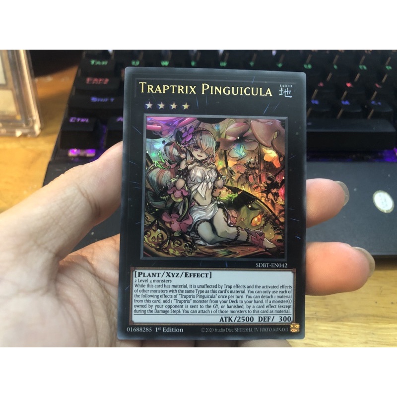 Thẻ bài Yugioh Traptrix Pinguicula - Ultra