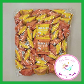 Bán sỉ Snack cá viên chiên Minh Châu foods bịch 60 gói giòn sụn thơm ngon,đồ ăn vặt giá rẻ, đồ ăn vặt cổng trường hot