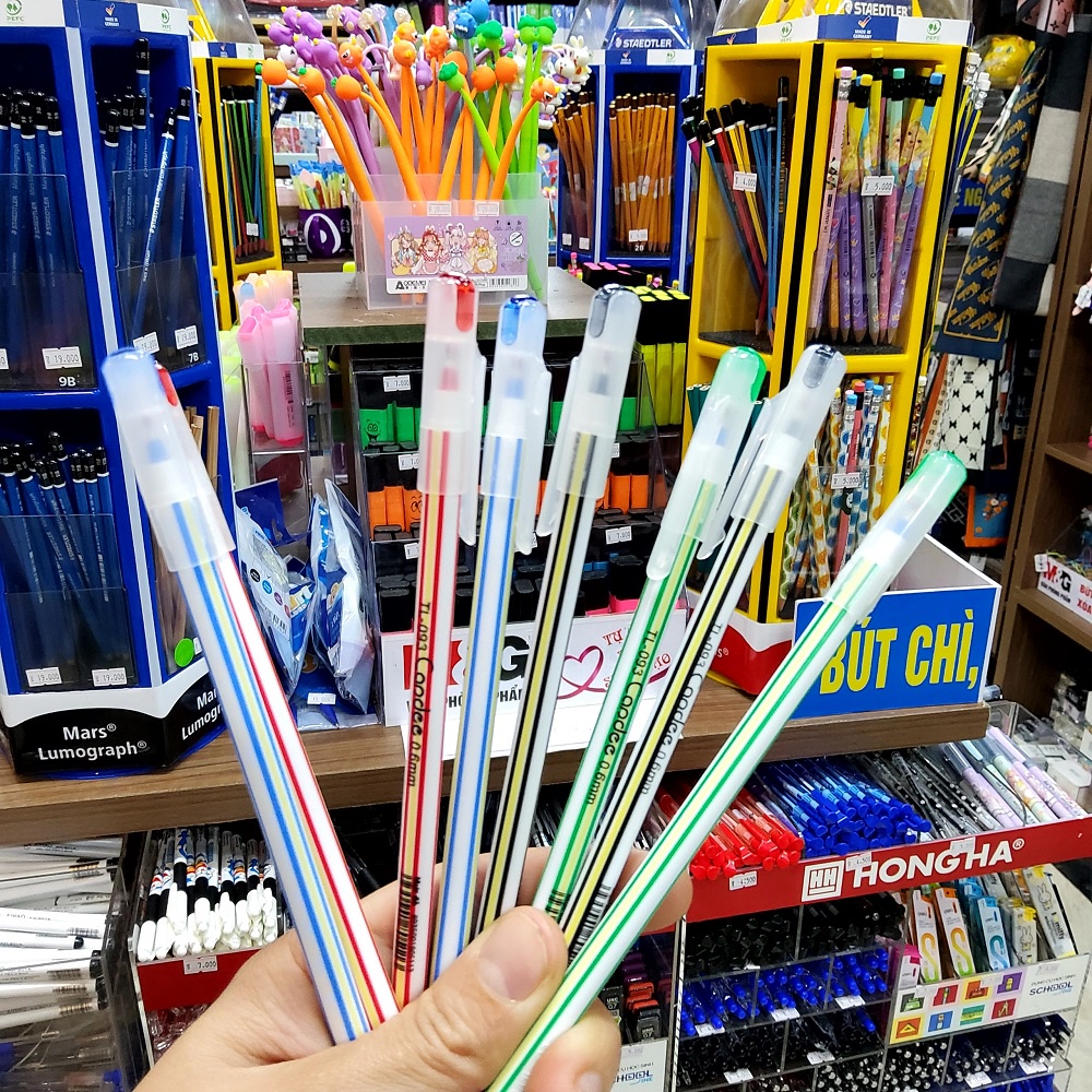 Hộp Bút bi nến Thiên Long - TL093 Xanh/Đen/Đỏ giá hợp lý, hàng chính hãng