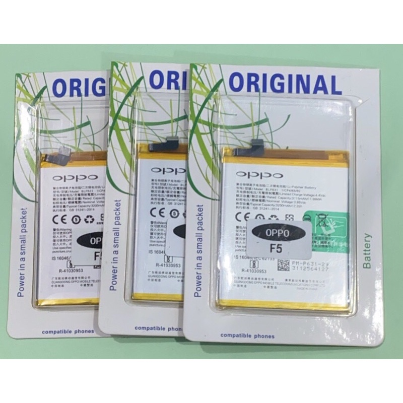 Pin thay thế điện thoại Oppo F5 / F3(BLP631)/ Pin OPPO F5-F3( 4230mAh) Zin Mới