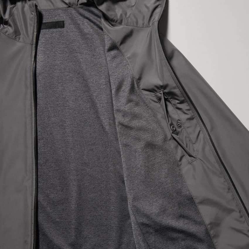 Áo khoác gió 2 lớp nam Uni Authentic chống thấm nước