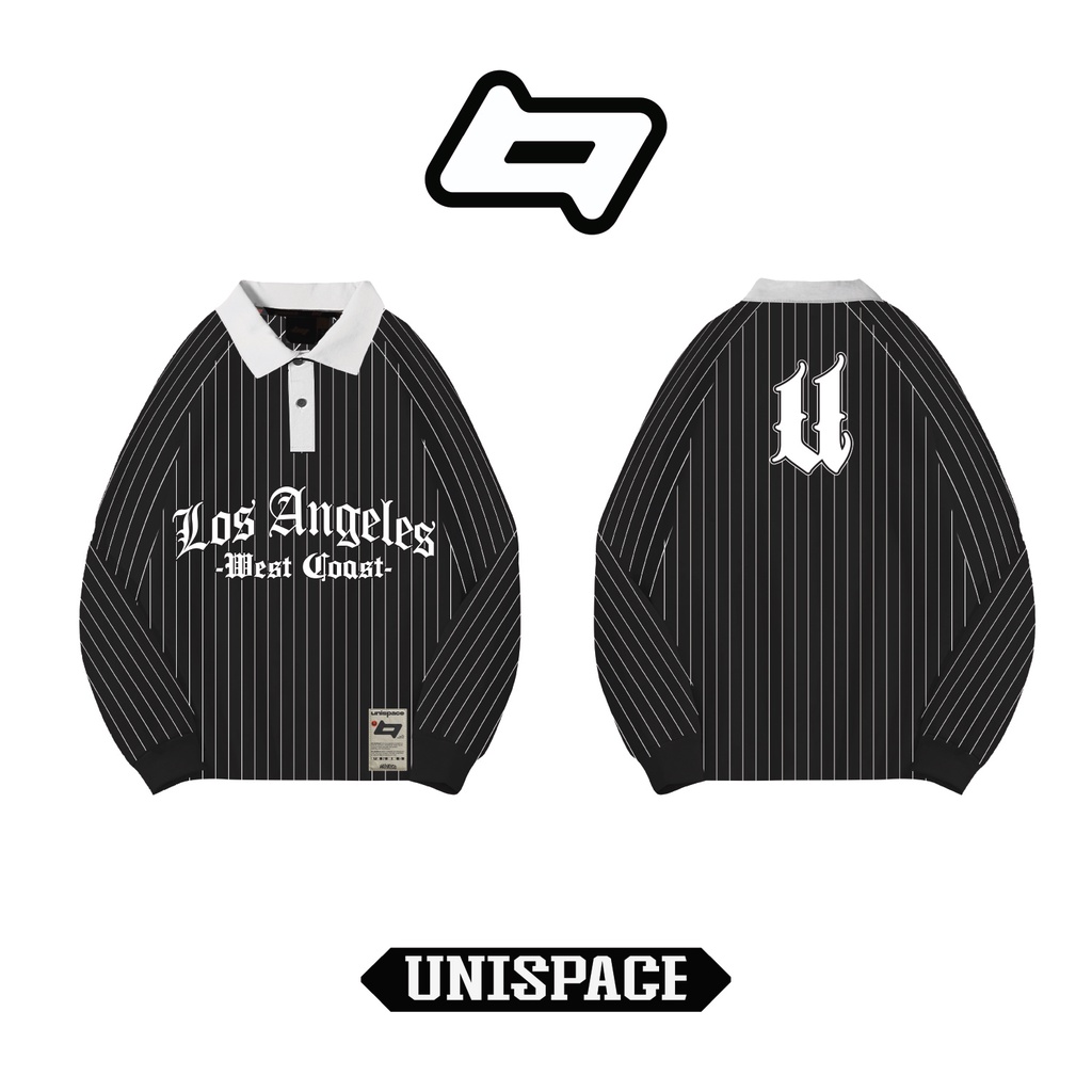 Áo sweater local brand By UniSpace tay dài West Coast - BY-S230302