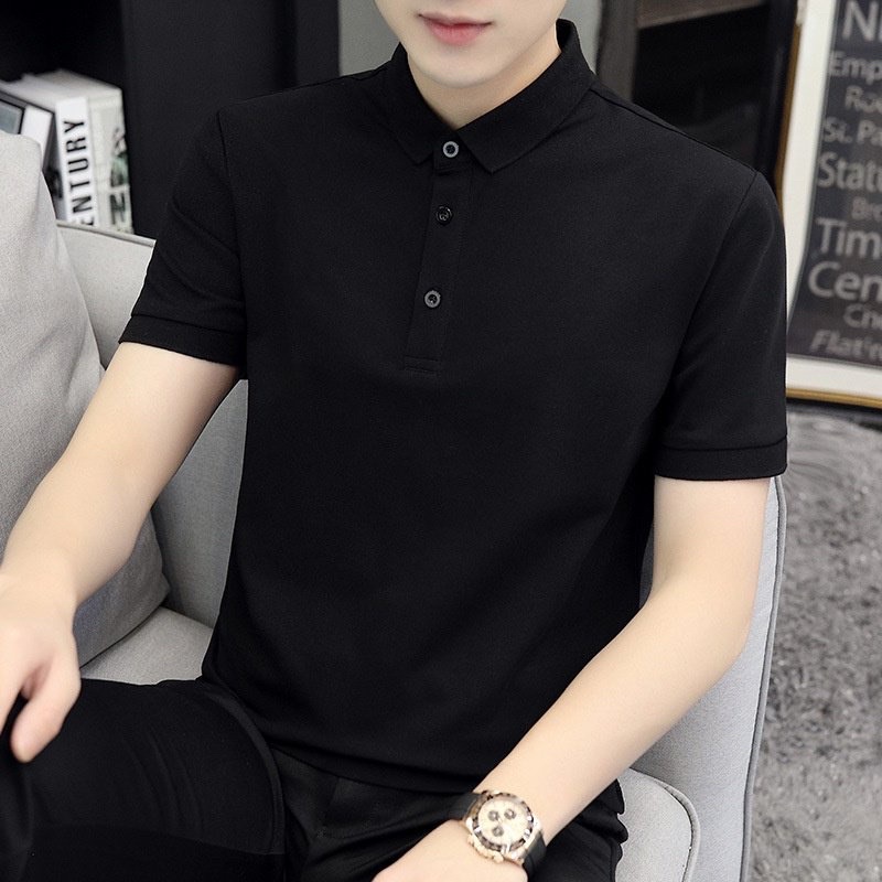 Áo Thun Nam, Áo Polo Nam Có Cổ Vải Cá Sấu Cotton Cao Cấp.Chất Lượng.