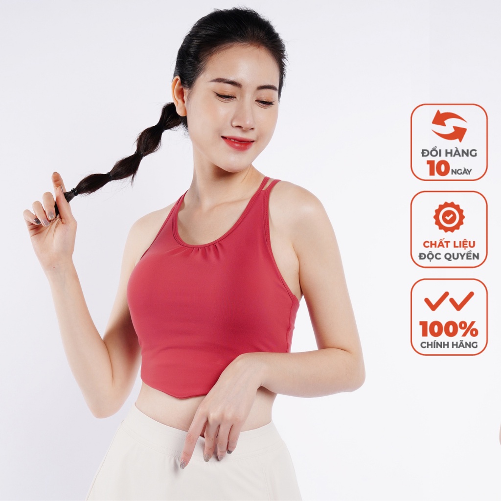 Áo Bra Yếm Tập Yoga LV23211201 Kèm Đệm Mút Ngực Cao Cấp