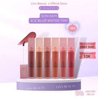 Son kem lì, mịn mượt nhẹ môi 3ce blur water tint 4.6g