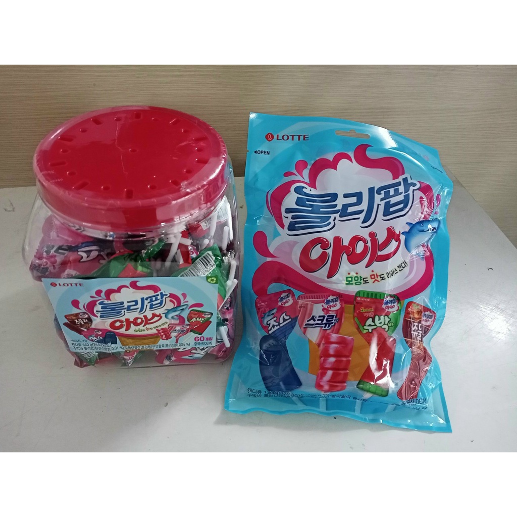 Kẹo Mút Lollipop Lotte Túi 12 Chiếc