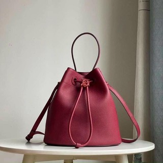 ❤️RẺ NHẤT SHOPEE❤️TÚI B DA THẬT MÀU ĐỎ