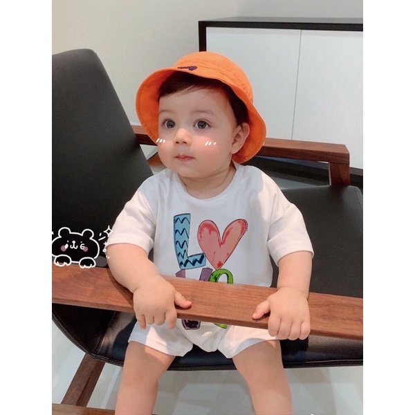 Áo phông gia đình cho bố mẹ con - chữ love