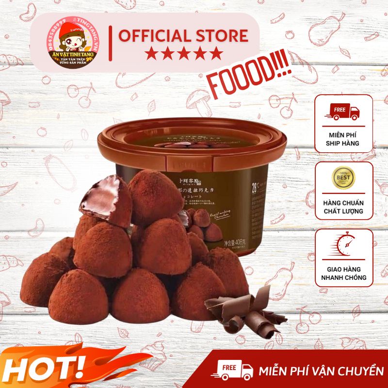 Socola Nama, Socola tươi, hộp 408g, loại Socola được ưa chuộng nhất hiện nay, có sẵn tại TingTang Shop, tingtanglc
