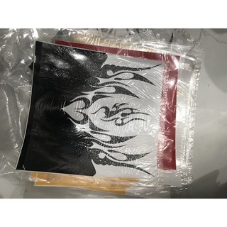 MẪU TEM LỬA DÁN MÕM XE- TEM 3 lớp