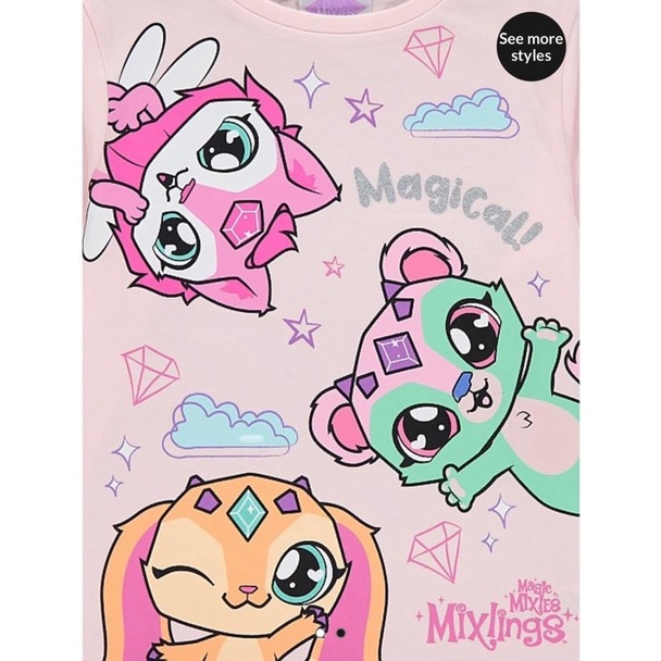 Set bộ dài tay bé gái George UK size 7-8y, 9-10y