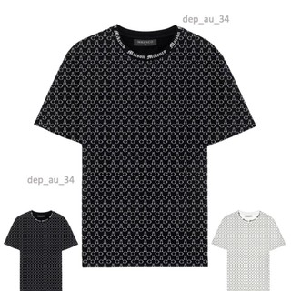 Áo phông MIKENCO Monogram tshirt cotton co dãn 4 chiều trend 2023