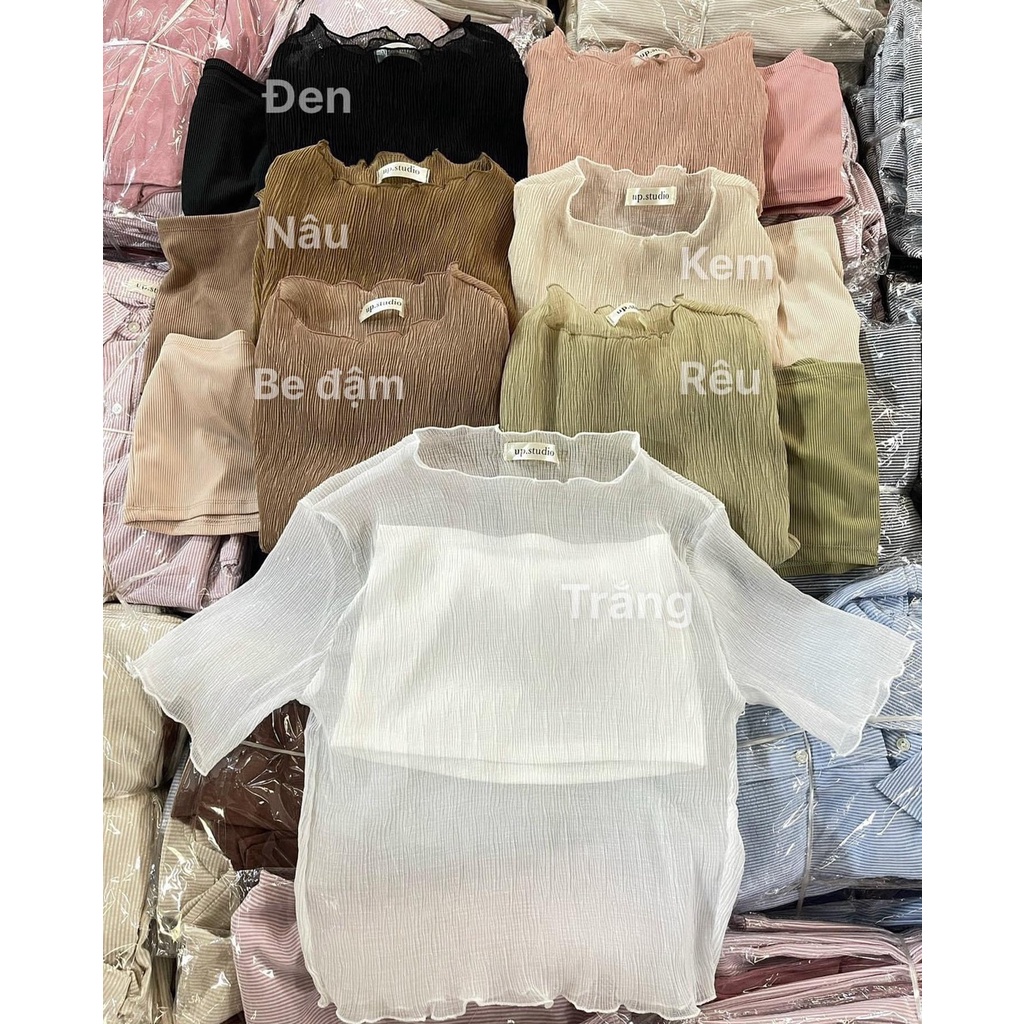 Áo xốp nhún kèm quây trong - Retrostyle - AoVoanHotred500