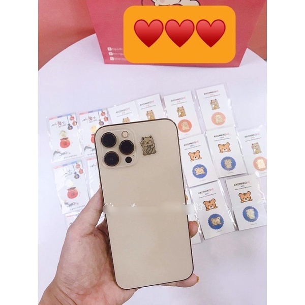 Miếng dán chống bức xạ điện thoại Kkomkomi Hàn Quốc, Miếng dán cản sóng điện từ cho máy tính bảng an toàn cho mẹ bầu &amp;bé