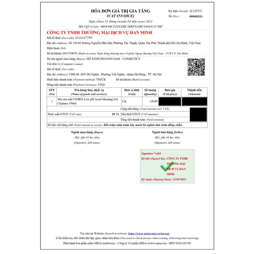 Sữa Rửa Mặt Cosrx Low PH Good Morning Gel Cleanser, SRM COSRX Dạng Gel Chiết Từ Dầu Cây Trà " OAM OFFICIAL"