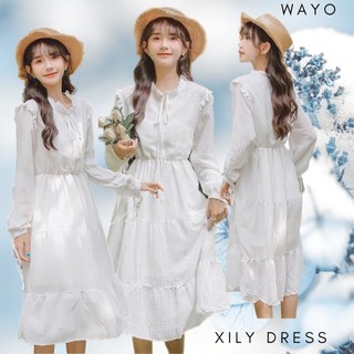 [Xily Dress] Đầm WAYO tiểu thư thanh lịch chụp kỷ yếu xinh xắn