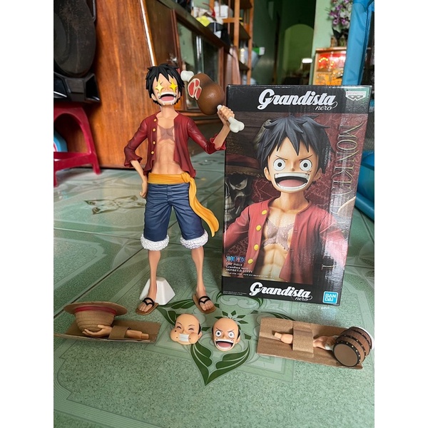 Mô hình luffy grandista nero chính hãng