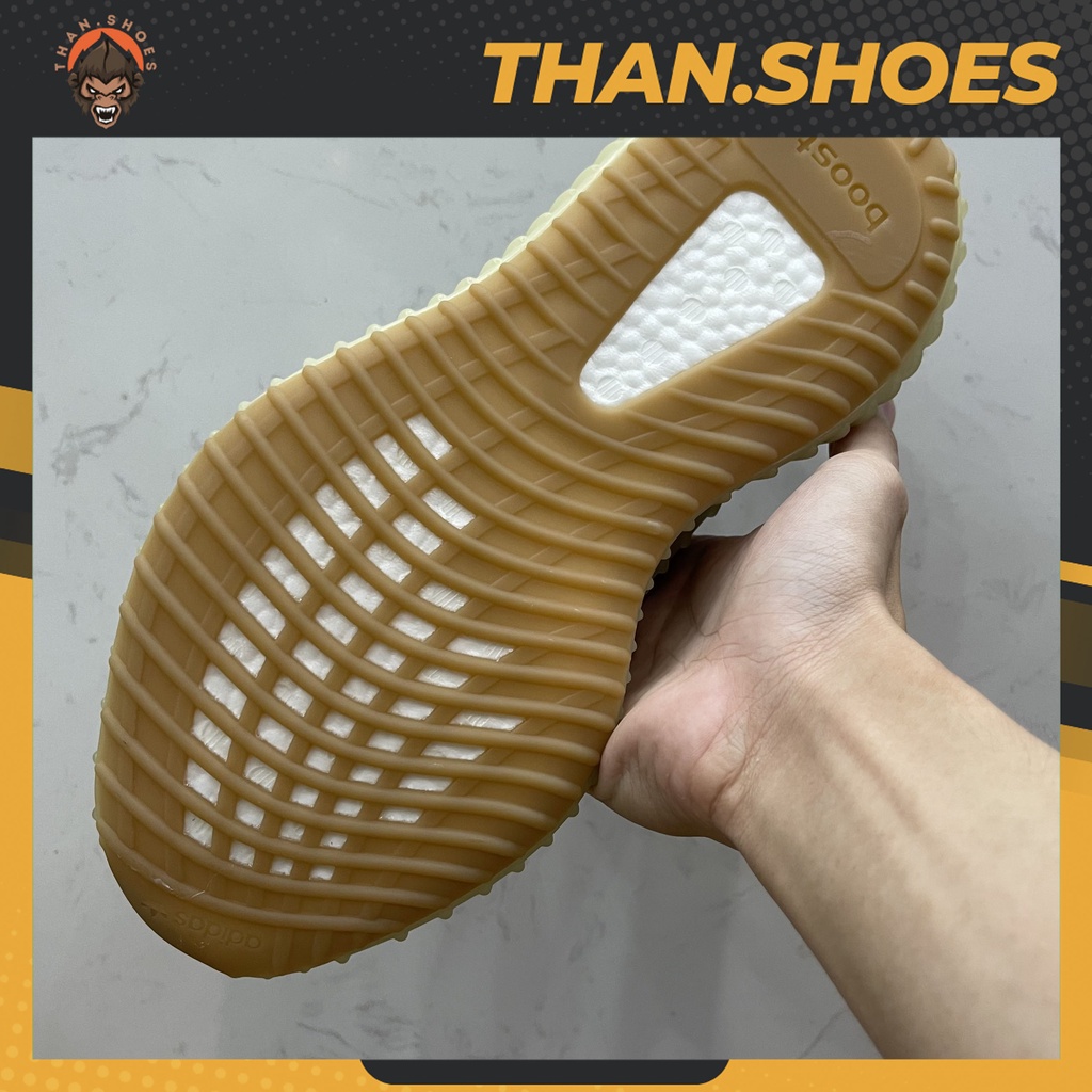 Giày 350 V2 Sesame, Yz 350 Xám Xi Măng - Than.Shoes