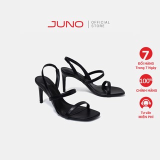 Giày Sandal 9cm Nữ Thời Trang JUNO Gót Thanh Quai Mảnh SD09107