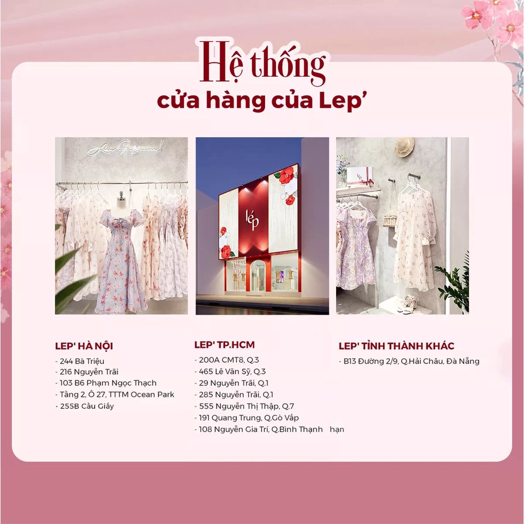 Váy phối nẹp 1VA02077XL Lep'