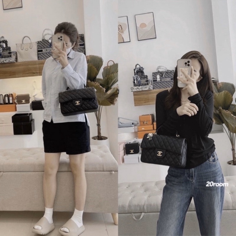 Túi cha neo Size 22cm có quai cần chất siêu đẹp