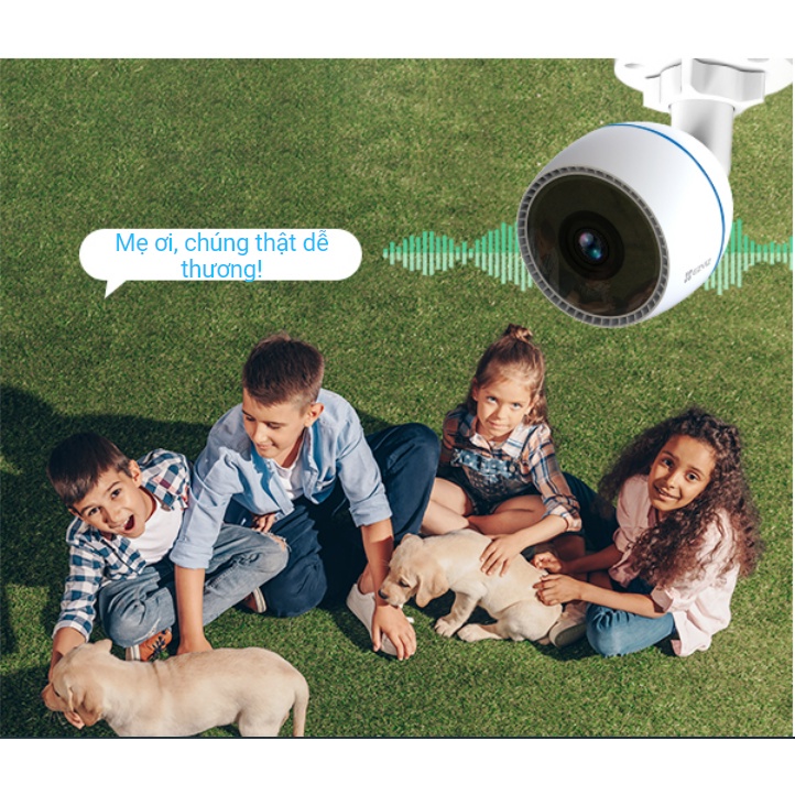 Camera Wifi ngoài trời EZVIZ C3TN 2MP hình ảnh sắc nét bảo hảnh 24 tháng