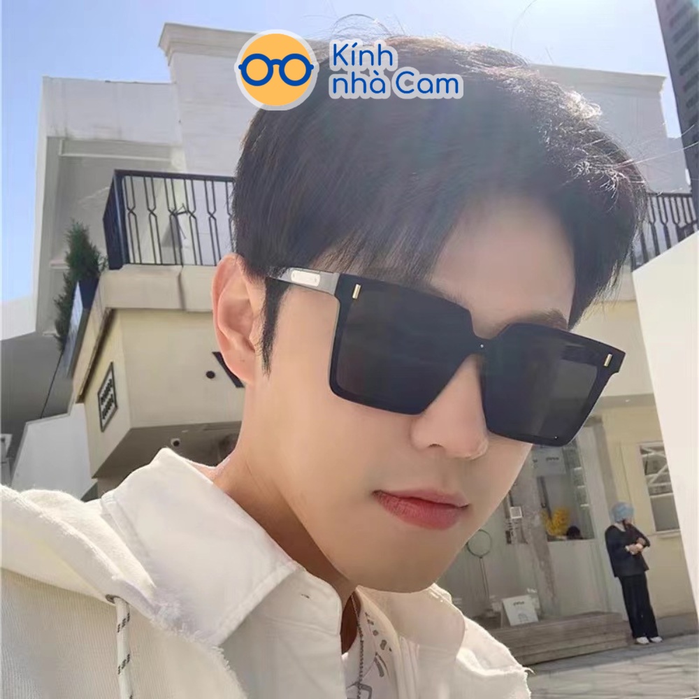 Kính Râm Thời Trang, Kính Mắt Chống UV400 Phong Cách Unisex Thời Trang Hàn Quốc Nam Nữ FERADO