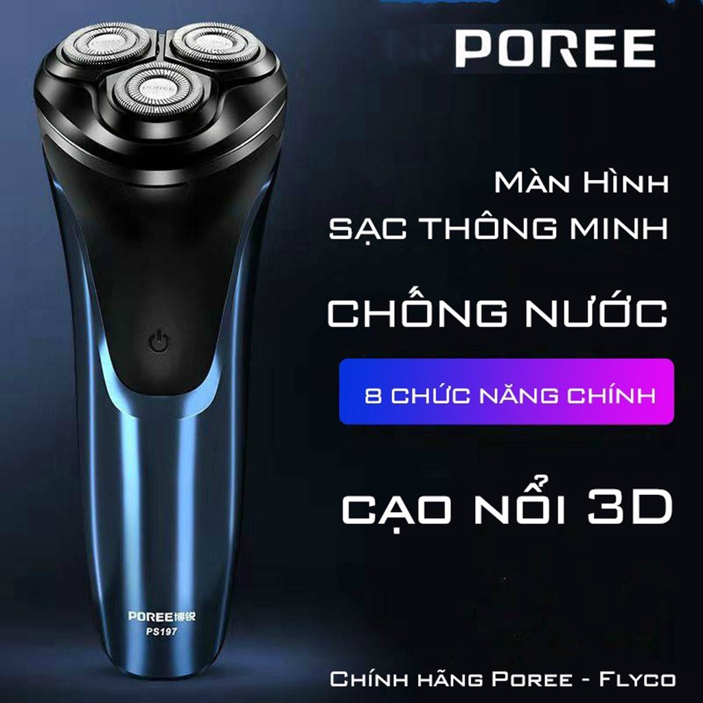 Máy cạo râu PREE PS197 chống nước