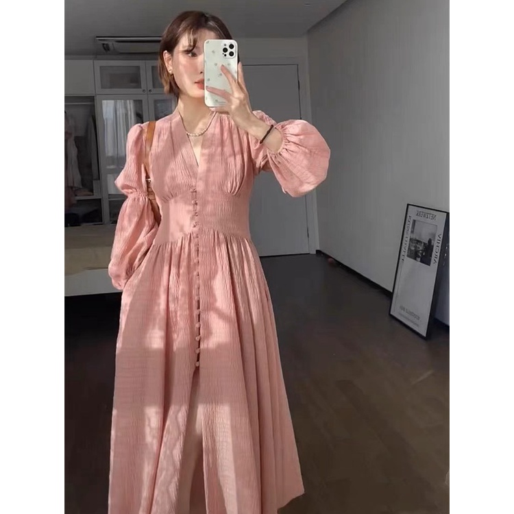 Váy tiểu thư ULZZANG  cao cấp dáng dài - KB05 - Janna house