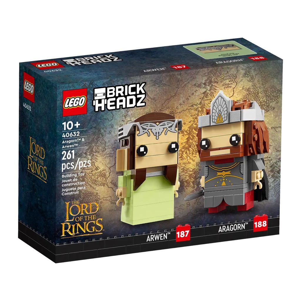 Lego 40632 Brickheadz Arwen & Aragon ( Hàng có sẵn )