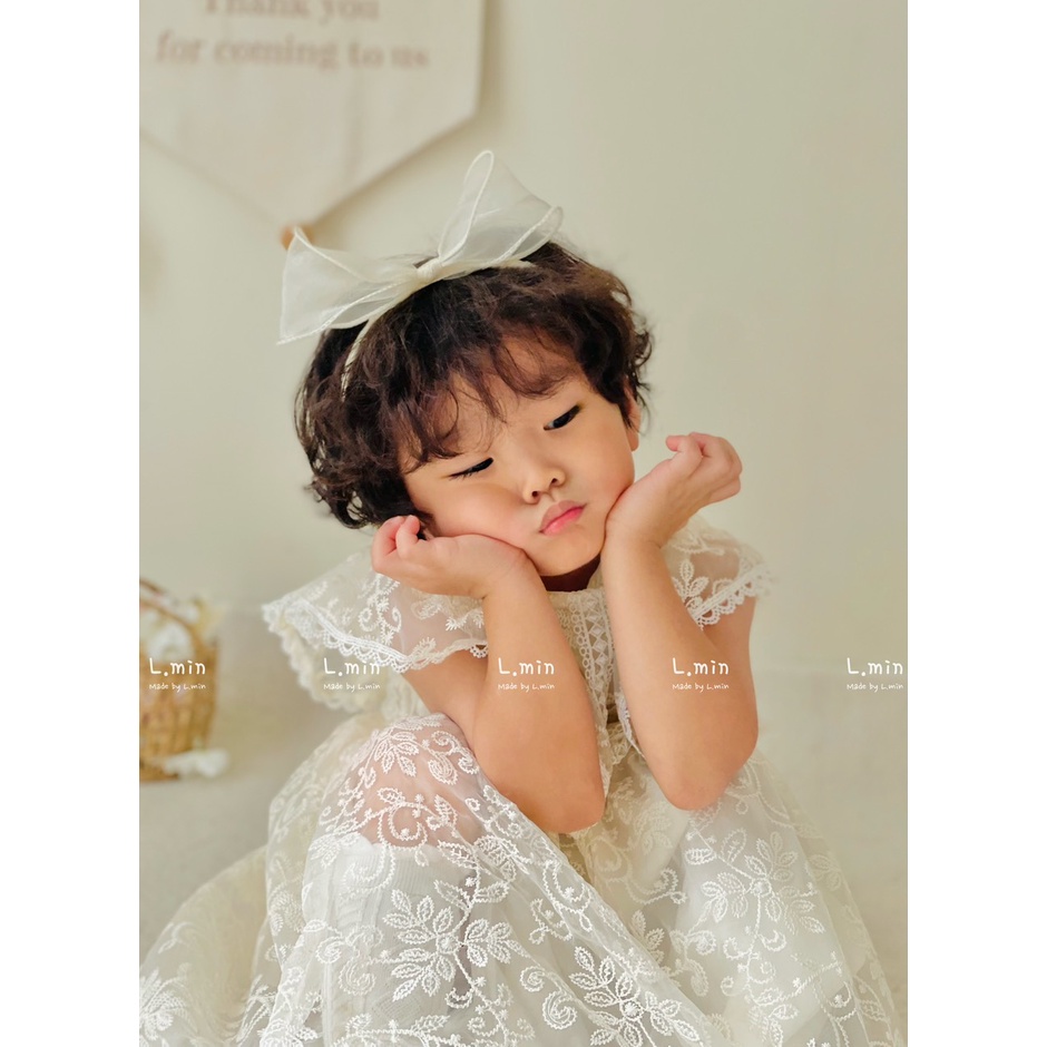 CÀI TÓC CÔNG CHÚA CHO BÉ  BY L.MIN