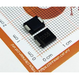 Ss56 smc diode schottky 5a 60v smc
