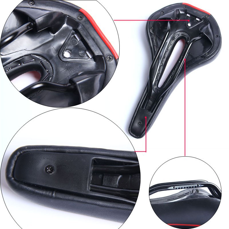 Yên Xe Đạp Thể Thao SPORT SADDLE Có Lỗ Thoáng Khí Cao Cấp, Bọc Yên Xe Đạp