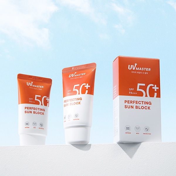 Set 2 kem chống nắng TONY MOLY UV Master Perfecting Sunblock 50ml SPF50+ PA+++ 50ml