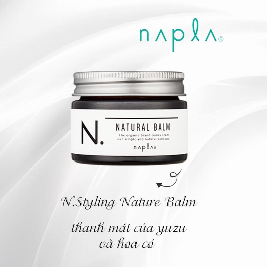 Sáp tạo kiểu dưỡng tóc Napla N. Natureal Balm 45G chính hãng