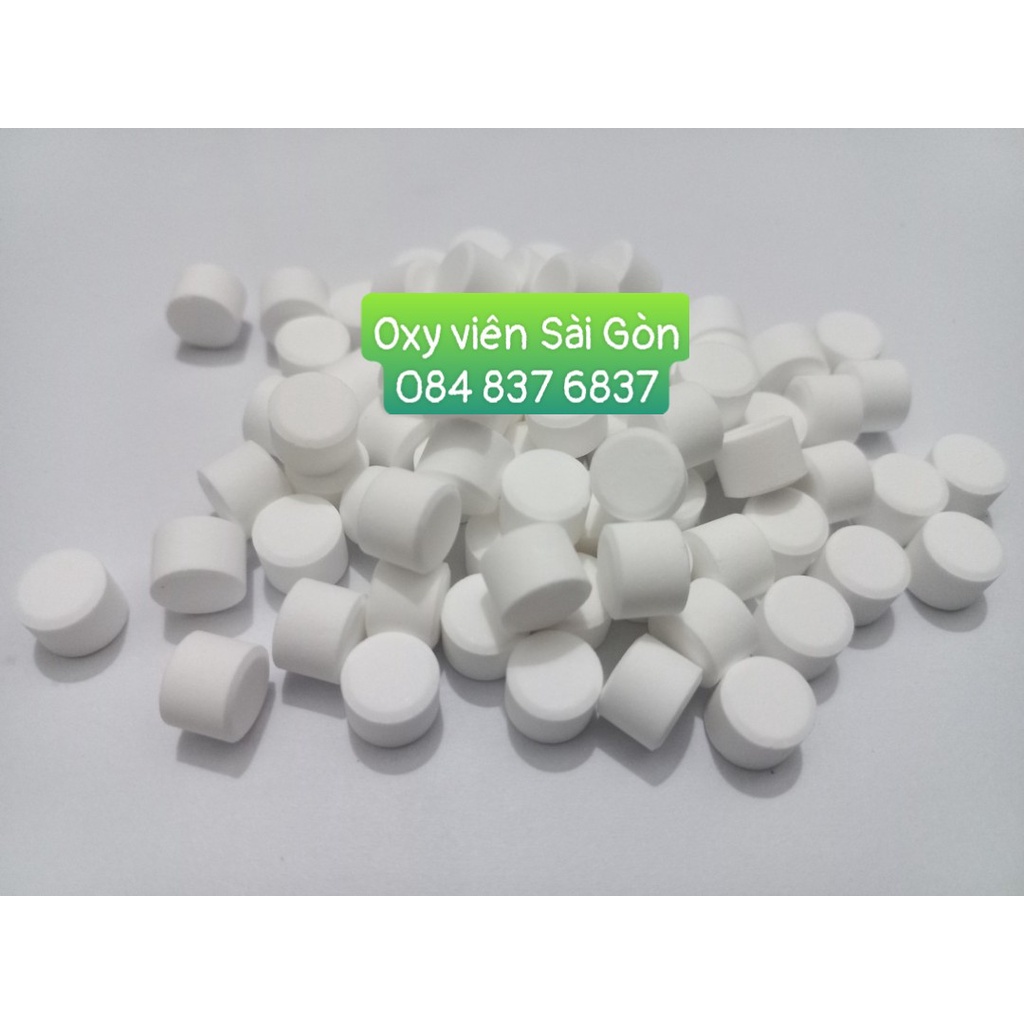 500g viên oxy cho tôm cá, oxy vận chuyển cá tôm, viên tạo oxy