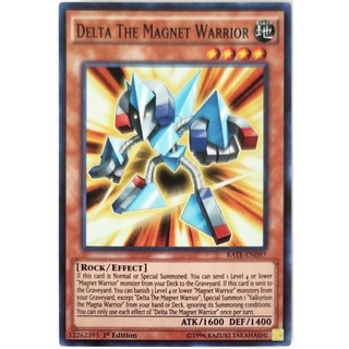 [Thẻ Yugioh] Delta The Magnet Warrior |EN| Super Rare
