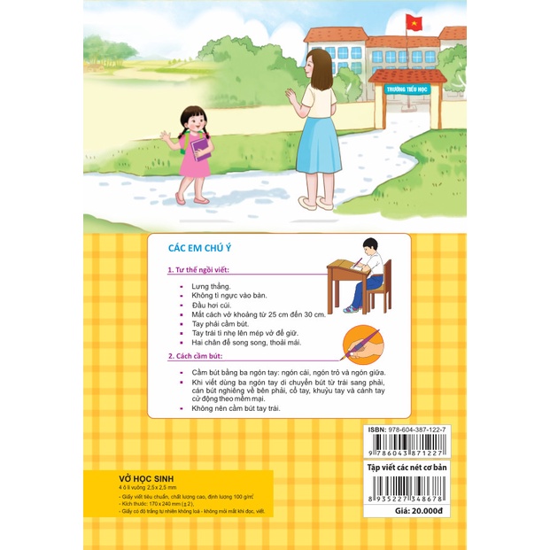 Sách - Bước Đầu Học Viết - Tập Viết Các Nét Cơ Bản  Lê Mai