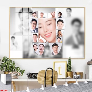 15 Mẫu Tranh Tráng Gương 3D CAO CẤP Treo Tường Trang Trí Phòng Khám Nha Khoa Bọc Sứ Răng Niềng Răng- MELYHOME DECOR