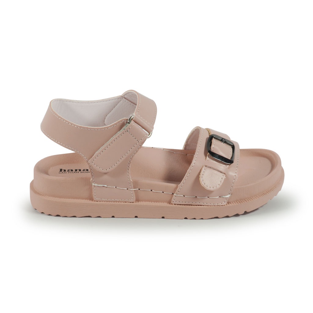Sandal Nữ Hanatabi 2 Lớp Quai Bản Ngang Có Khóa May Liền Đế Cao 3cm Mã HNSD607