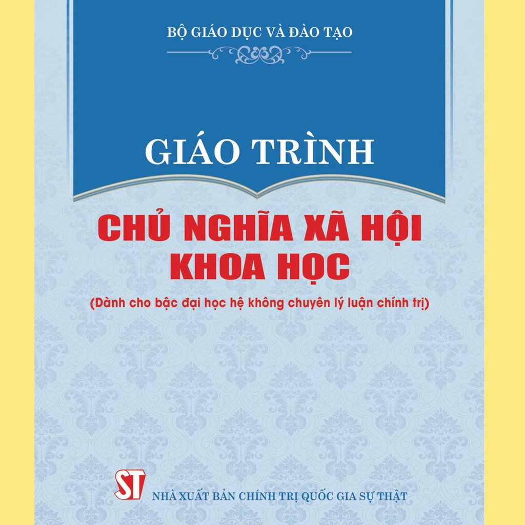 Chủ nghĩa xã hội khoa học nxb Chính Tr ị Quốc Gia Sự Thật