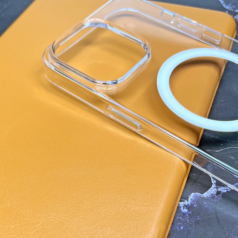 Ốp Hỗ Trợ Sạc Không Dây Trong Suốt Chống Ố Cho iPhone 15 Pro Max 14 Pro Max 13 Pro Max 12 Pro Max 11 Pro Max 11 Xs Max