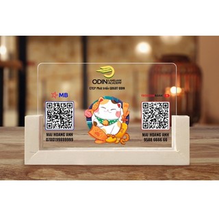 Bảng in mã Qr code in theo yêu cầu