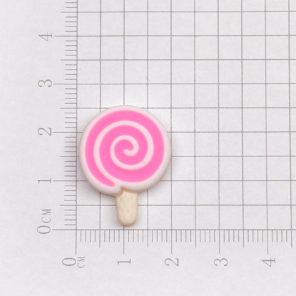 Charm Slime - Charm Hình Kẹo Mút Trẻ Em Trang Trí Bình Nước, Ốp Điện Thoại, Toploader