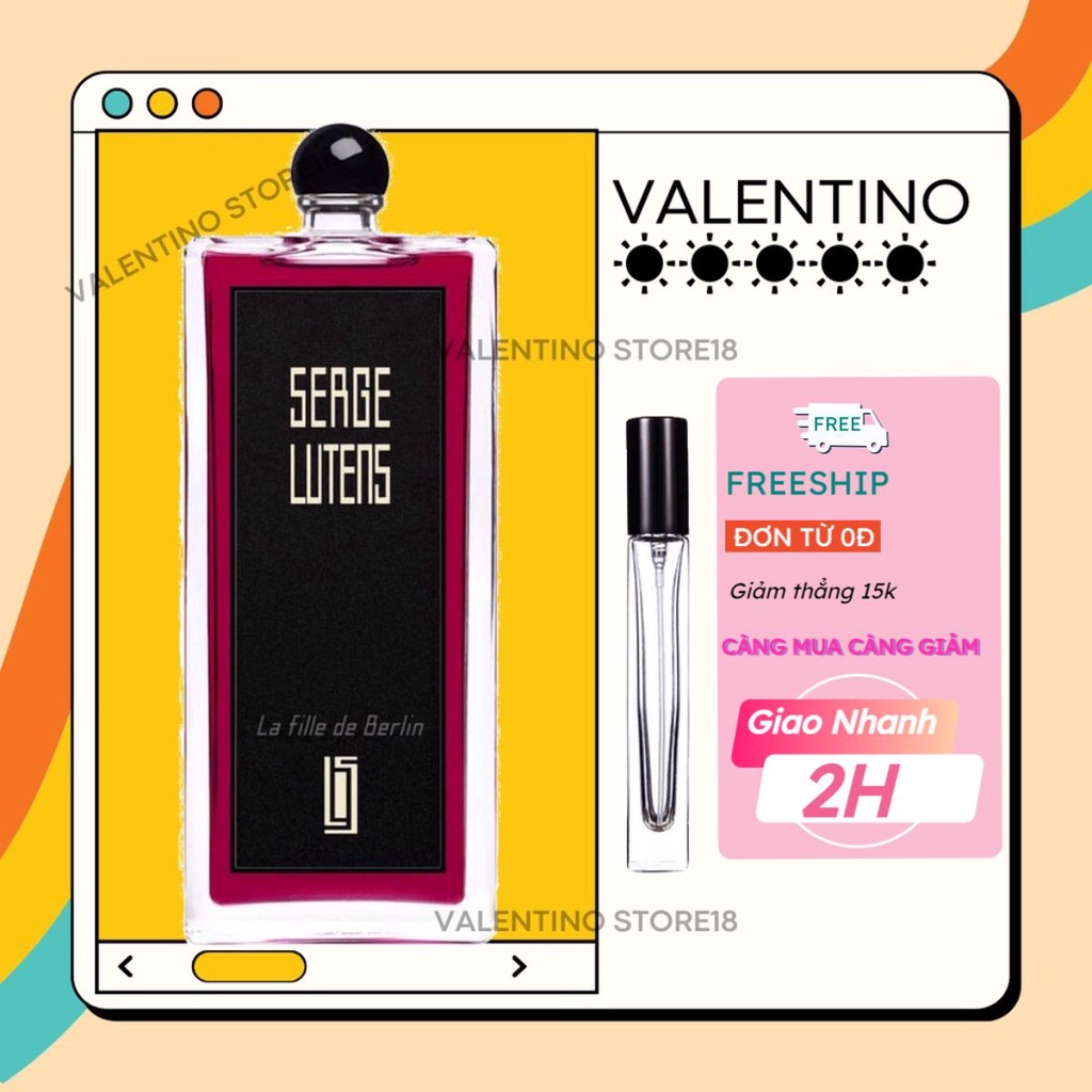 -Valentino- Nước Hoa unisex Serge Lutens La Fille de Berlin