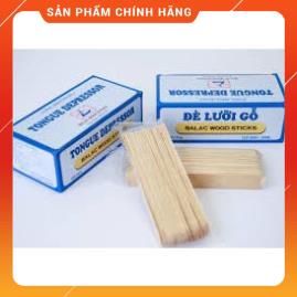 Hộp 100 cây đè lưỡi gỗ chưa tiệt trùng BaLac
