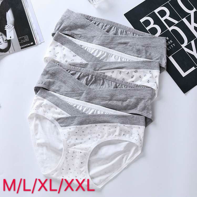 Quần lót bầu cạp chéo kháng khuẩn cotton chất đẹp COMBO 4 QUANBAU01