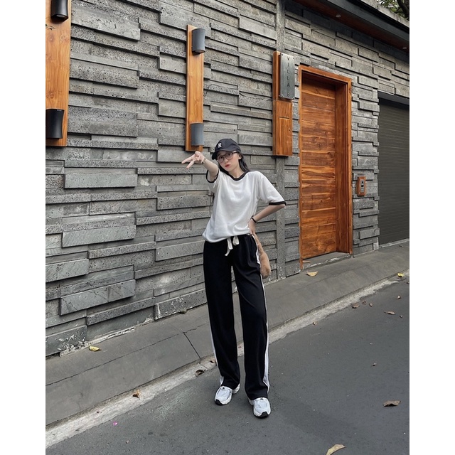 Đồ bộ nữ quần dài đồ mặc nhà đồ ngủ set bộ đi chơi. hàng đẹp cao cấp fom rộng co giănSet đồ nữ áo thun body kèm váy hoặc